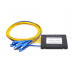 PLC-208-SC 2分8 SC單模光纖分光器 2分8光纖分路器SC/UPC接頭盒式 二分八平面波導尾纖 盒式 分路器電信級光纖分光器SC/UPC 2分8